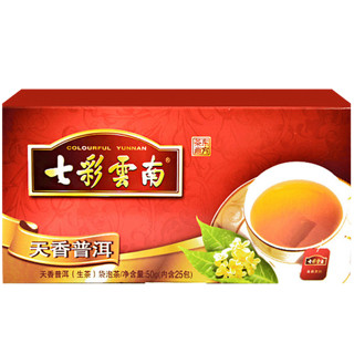 七彩云南 天香普洱 普洱生茶袋泡茶 50g