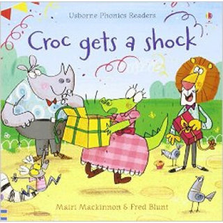 Croc Gets A Shock Usborne英文原版