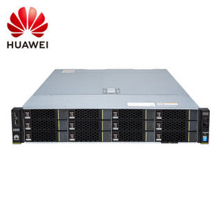 华为HUAWEI 2U机架式服务器主机RH2288HV3 12盘 单颗E5-2650V4(12核-2.2GHz) 16G*2内存 6TSATA*4硬盘750双电