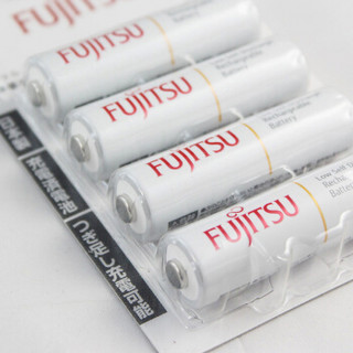 富士通(Fujitsu)充电电池7号七号4节高性能镍氢电池配雷摄903四槽智能液晶显示快速充电器可充5号7号充电电池