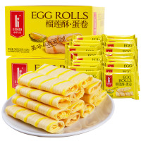 咔啰卡曼 榴莲酥夹心蛋卷25g*20包一整箱