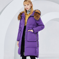 BOSIDENG 波司登 B80141012 女长款羽绒服