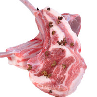 肉知味 内蒙古法式羊排500gx2袋 法式羊肋排 已分割单排 *2件