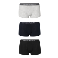阿玛尼EMPORIO ARMANI 男士平角内裤 3条装