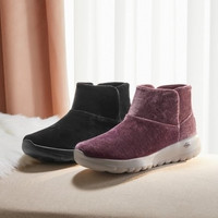 SKECHERS 斯凯奇15509 女士丝绒保暖雪地靴