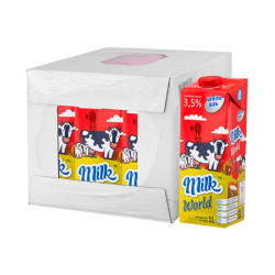 懷絲 全脂純牛奶 1L*12盒 *3件