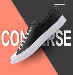 CONVERSE 匡威 Jack Purcell 开口笑板鞋