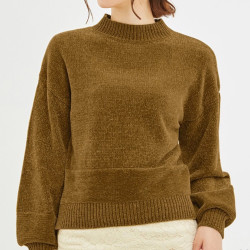 gu极优320115高领针织衫