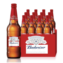 Budweiser 百威 啤酒 460ml*12瓶 *2件