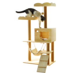 宠物玩具猫爬架四层剑麻猫玩具 猫抓板