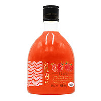 查理红草莓露酒水果露酒500ML*1 *2件