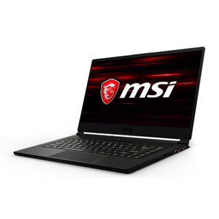 微星(msi)绝影GS65 15.6轻薄AI智能游戏本笔记本电脑(240Hz 九代i7-9750H 16G*2 2TB SSD RTX2080MQ 电竞屏)