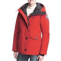 Canada Goose 加拿大鹅 Rideau Parka系列女士连帽长袖羽绒服 橙色M