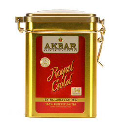 AKBAR 阿客巴 小罐金锡兰红茶 80g/罐 *4件