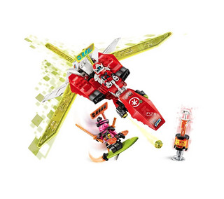 lego乐高ninjago幻影忍者系列71707凯的机甲喷气式飞机