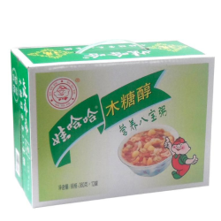 娃哈哈 木糖醇营养八宝粥360g*12罐 *3件