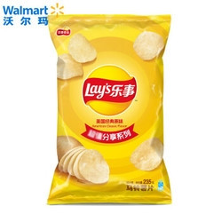 Lay's 乐事 马铃薯片 3味可选 235g *8件