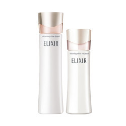 ELIXIR 怡丽丝尔 纯肌净白晶润 水乳套装 亮白保湿套装