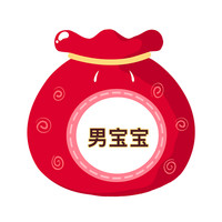 Oissie 奥伊西 1-7岁男女宝宝一套过新年三件套(福袋棉衣/羽绒+卫衣/T恤+裤子)