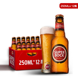 SUPER BOCK 超级波克 原味啤酒 250ml*12瓶