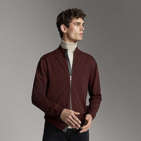 Massimo Dutti 00939303555 男款长袖毛衣外套