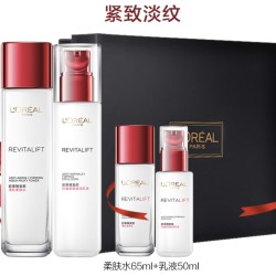 L'OREAL PARIS 巴黎欧莱雅 复颜抗皱套装(柔肤水130ml+乳液110ml+乳液50ml+柔肤水65ml)