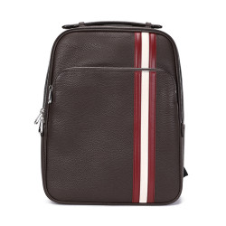 BALLY 巴利 Ceripo系列 男士品牌经典红白条纹双肩背包 *2件