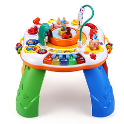 谷雨游戏桌多功能早教双语婴儿童益智玩具台1-3岁宝宝学习桌玩具