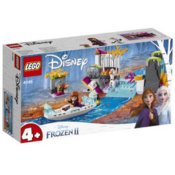 乐高(LEGO)积木 迪士尼冰雪奇缘2 安娜的独木舟探险4岁+ 41165 儿童玩具男孩女孩生日礼物 *5件