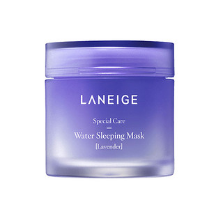 有券的上：LANEIGE 兰芝 夜间修护 睡眠面膜 限量版薰衣草香 70ml/盒 滋润营养 夜间补水 *4件