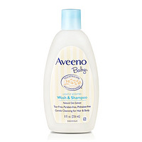移动端：Aveeno Baby Wash & Shampoo 婴儿洗发沐浴二合一 236ml