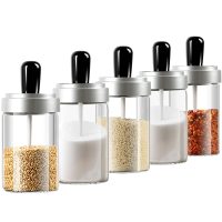 欣美雅 勺盖一体调味罐 300ml*2只