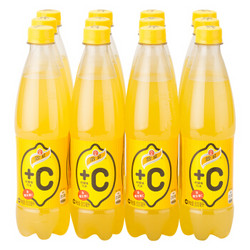 怡泉 Schweppes +C 柠檬味 汽水 碳酸饮料 含维生素C 500ml*12瓶 整箱装 可口可乐公司出品 *2件