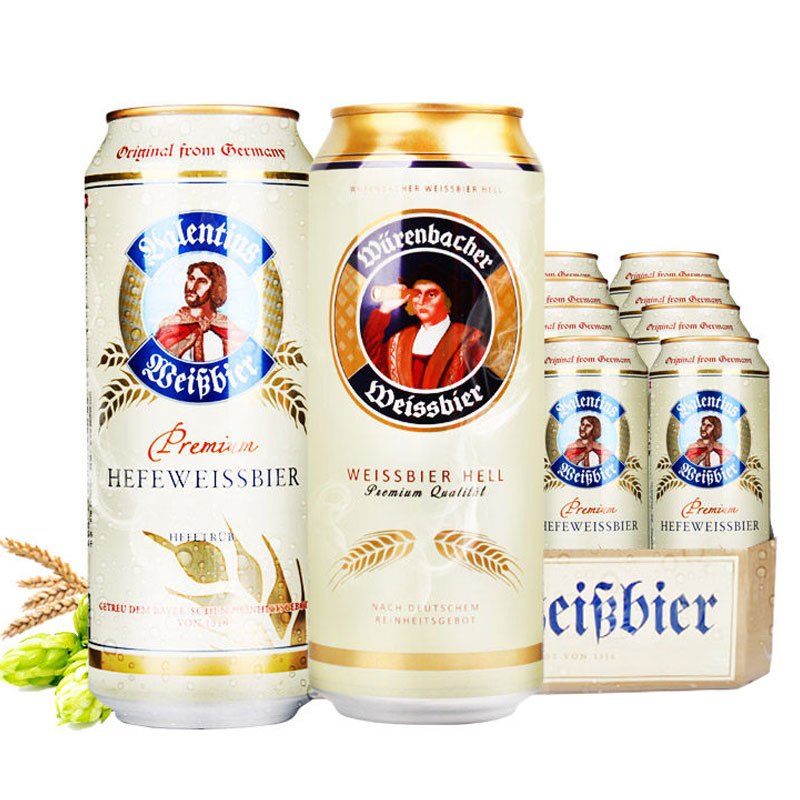 EICHBAUM 爱士堡 骑士小麦啤 500ml*24听