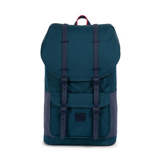 Herschel Supply 和行 Little America Aspect 系列中性抽绳束口双肩旅行包10014 黑色大包