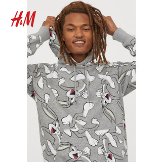 H&M 美漫联名款 0846933 男子休闲帽衫