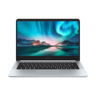 HONOR 荣耀 MagicBook 2019款 Linux版 14英寸 轻薄本 冰河银(酷睿i3-8145U、核芯显卡、8GB、256GB SSD、1080P、IPS、VLR-W09)