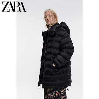 ZARA TRF 04341229800 长版绗缝夹克