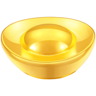 CBAI 菜百首饰 Au9999 足金金元宝 20g