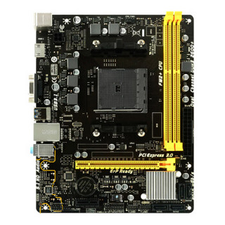 映泰（BIOSTAR）A68MHE 主板 +AMD A8 7680板U套装