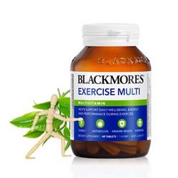 澳洲进口 澳佳宝（Blackmores）活力运动多维片 60片 矿物质 复合维生素片 运动型增强免疫力 *3件