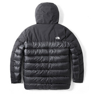 北面羽绒服男 鹅绒 TheNorthFace 19秋冬新款800蓬保暖防风厚冬装外套 3KTD 黑色/KX7 L/175