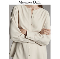 Massimo Dutti 05172786990 女式圆领衬衫