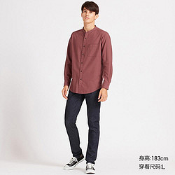 UNIQLO 优衣库 421166 男士立领衬衫