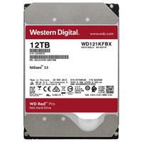 Prime会员：西部数据 WD121KFBX Red Pro NAS 机械硬盘 12TB