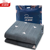 北极绒 安全调温除螨电热毯 爱巢0.9米床 80*170cm自动断电单人单控电褥子