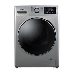 惠而浦（Whirlpool）8.5公斤洗烘一体滚筒洗衣机全自动除菌液洗静音大容量新生系列星空银EWDC406217RS