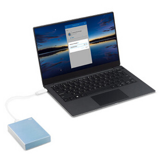 希捷(Seagate)5TB USB3.0移动硬盘 新睿品 2.5英寸 (海量存储 自动备份 金属拉丝) 梦幻蓝+数据救援服务2年版