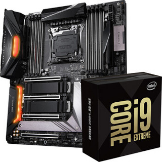 技嘉（GIGABYTE）X299X AORUS MASTER 主板+ 英特尔（Intel）i9-9980XE 处理器 板U套装/主板+CPU套装