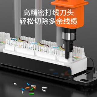 万级（OFNPFTTH）网络模块打线刀 压线器网线打线刀110配线架打线器 电话模块线缆打线工具 OF-158D